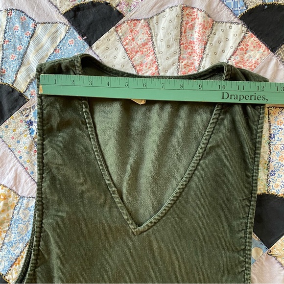 VINTAGE 🎈SOLD🎈Dress Overalls Via Saint Andrea Dark Green Size 5/6 - Picture 6 of 15